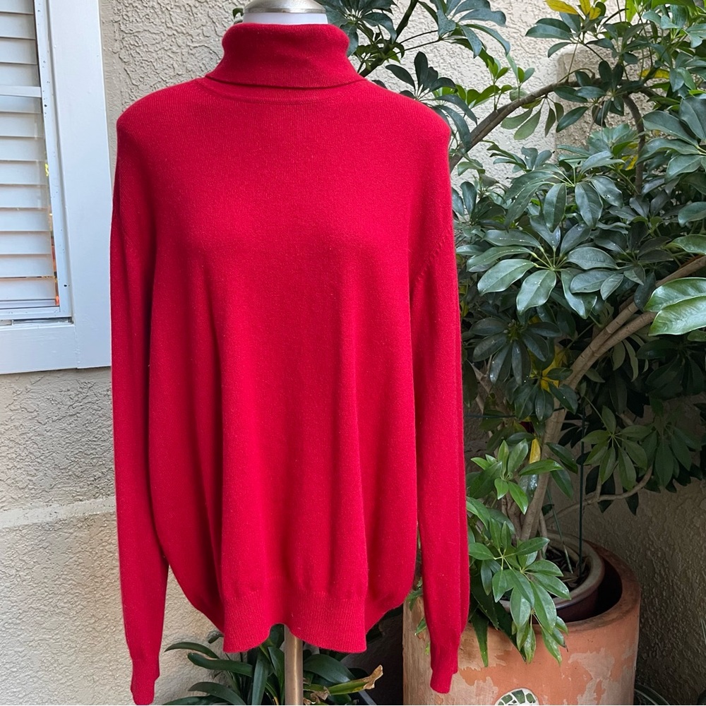 Vintage red Studio 121 Cashmere sweater